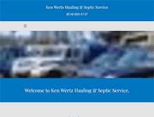 Tablet Screenshot of kenwertz.com